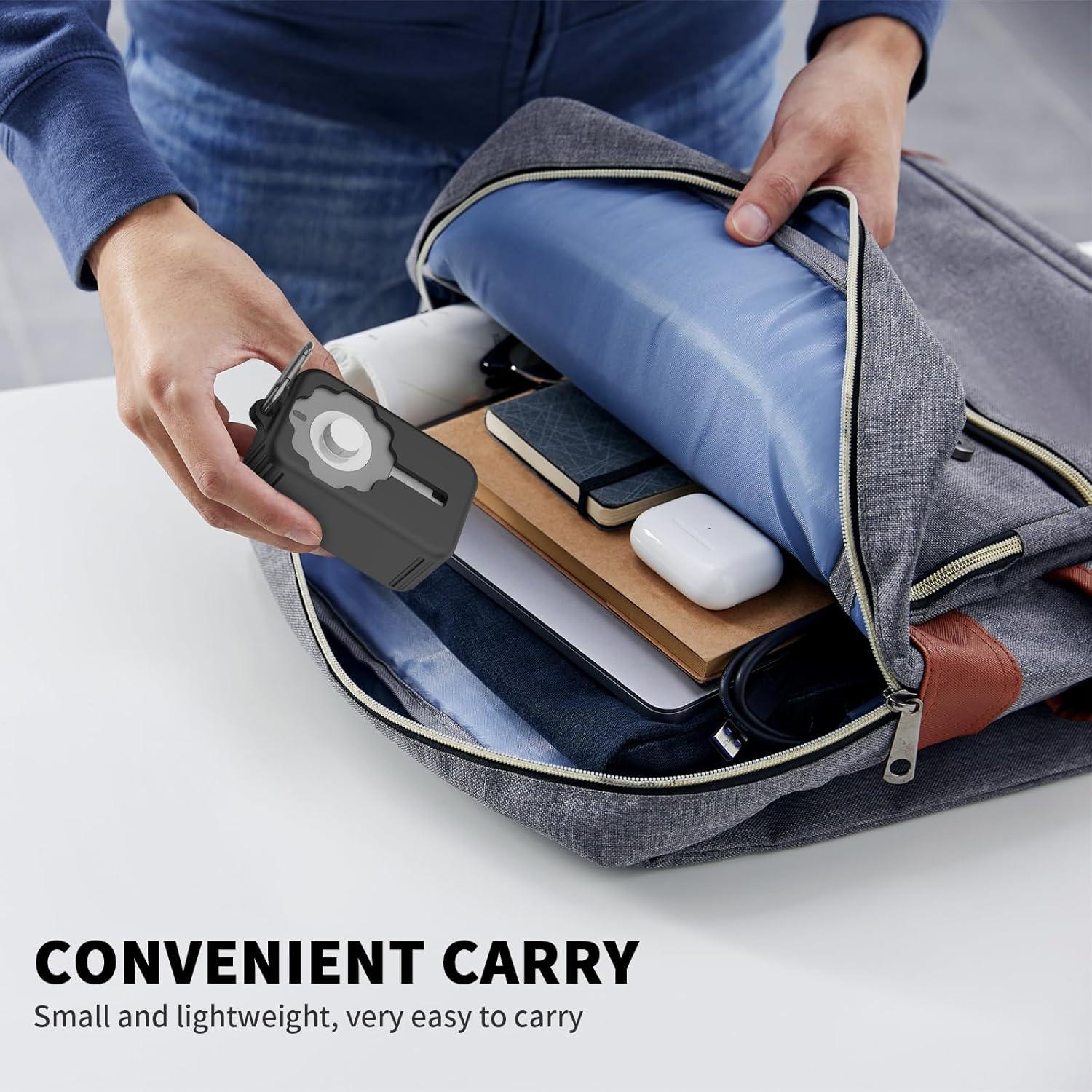 Cubierta Protectora de Silicona para Cargador Oura Gen 4 - Negro