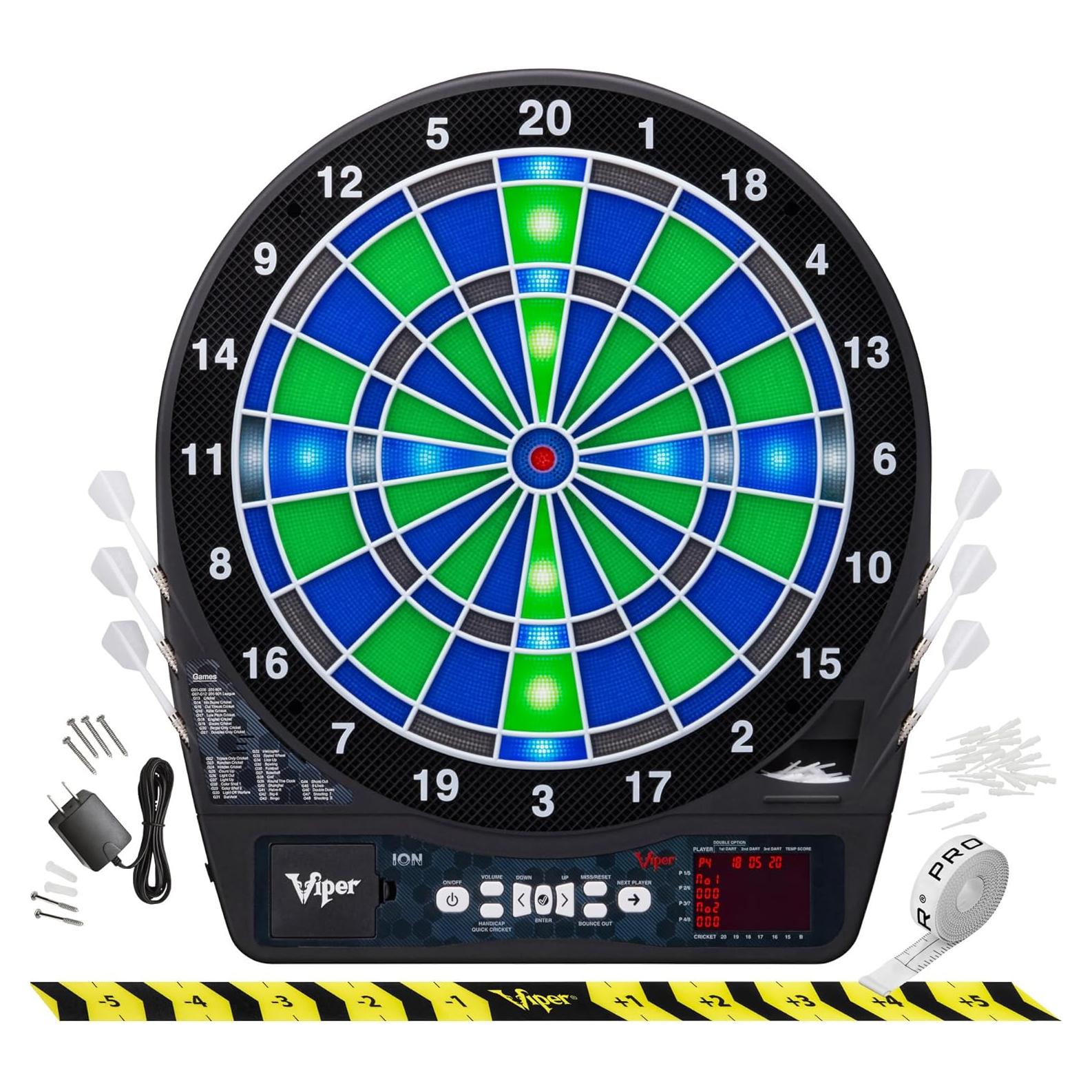 Tablero de Dardos Electrónico Viper Ion 39.37 cm Iluminado