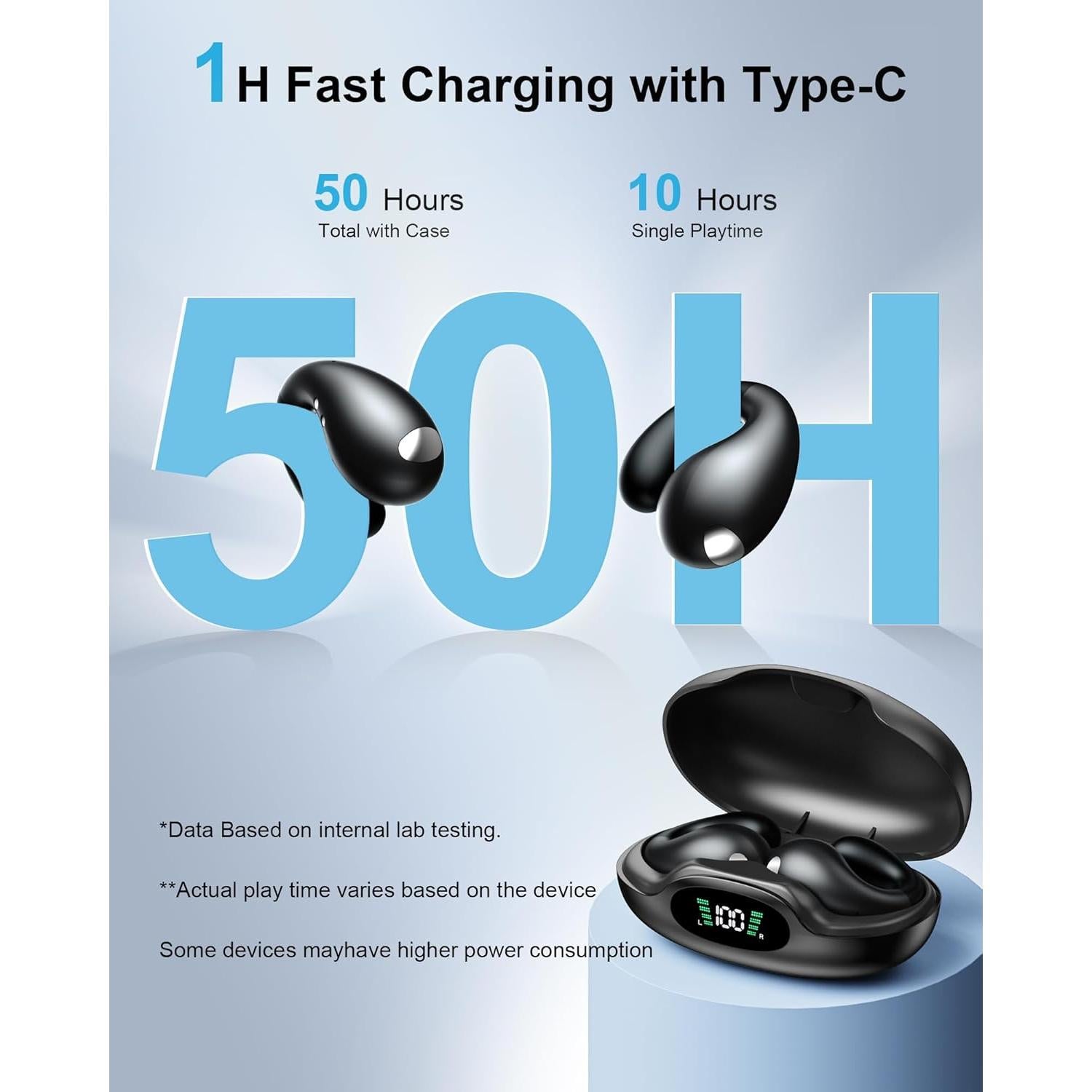 Audífonos Traductores Ouliazo IA - 144 Idiomas, Bluetooth 5.4