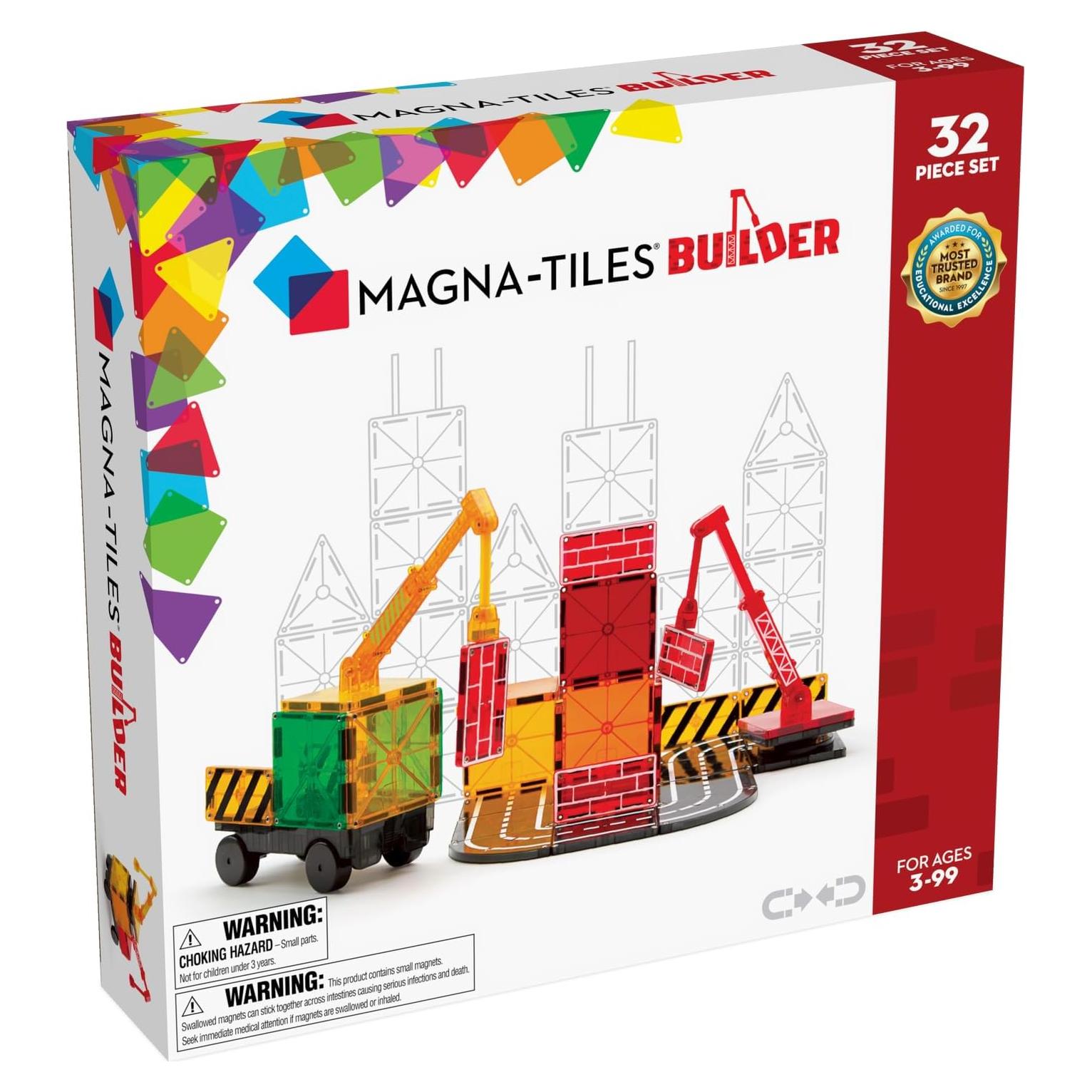 Set Constructor MAGNA-TILES 32 Piezas Magnéticas