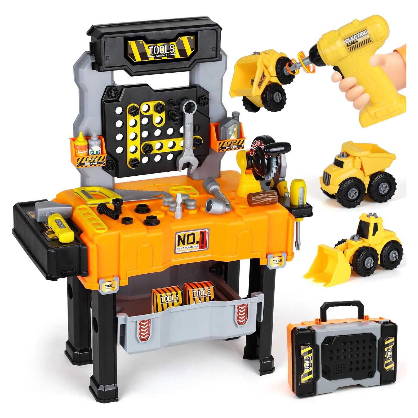 Banco de herramientas Lehoo Castle para niños 2 en 1