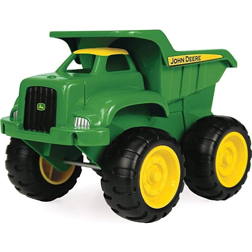 Juego de Vehículos John Deere - Camión Volquete y Tractor 15 cm