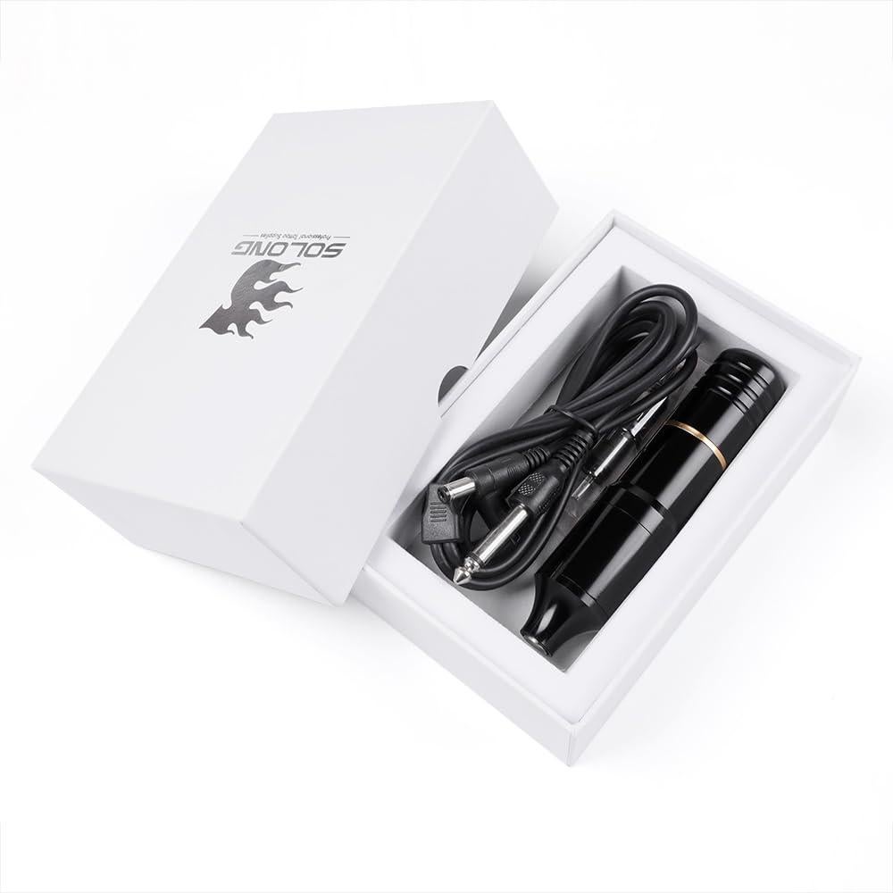Kit de Tatuaje Nazzor Pluma Rotativa 10W con Adaptador