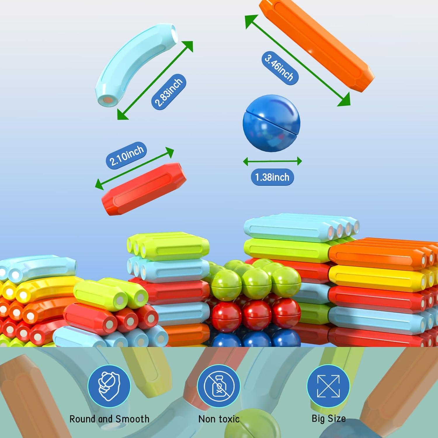 Bloques Magnéticos Educativos BigShu 0.55 kg para Niños 3+