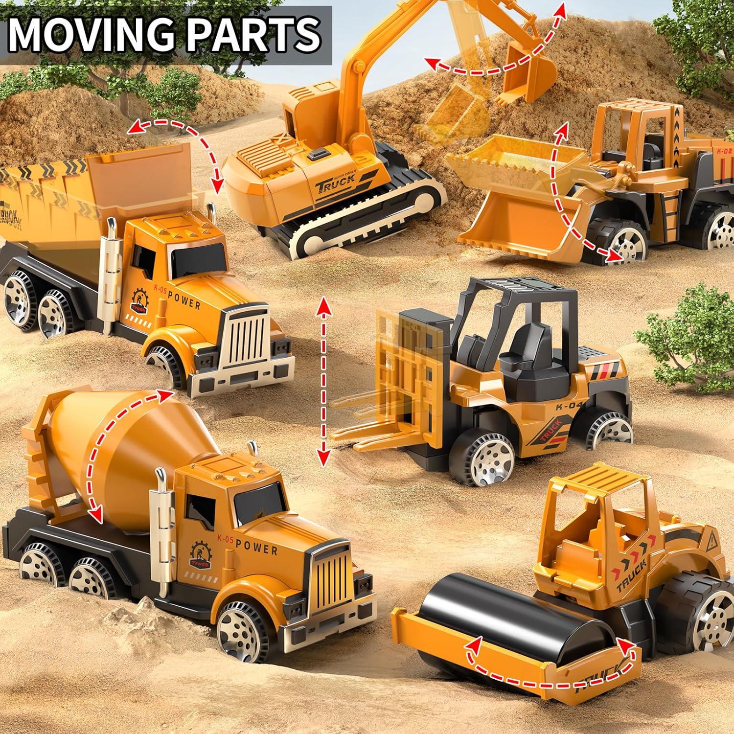 Set de Juguetes de Construcción NIPLOOOW - 7 Vehículos