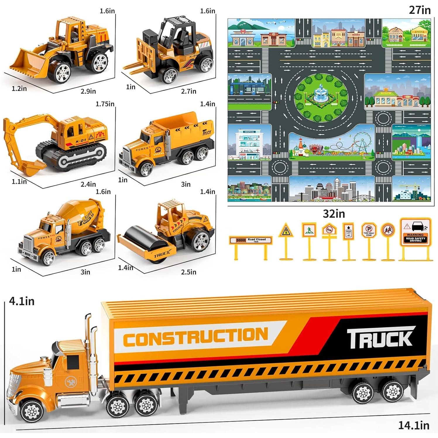 Set de Juguetes de Construcción NIPLOOOW - 7 Vehículos