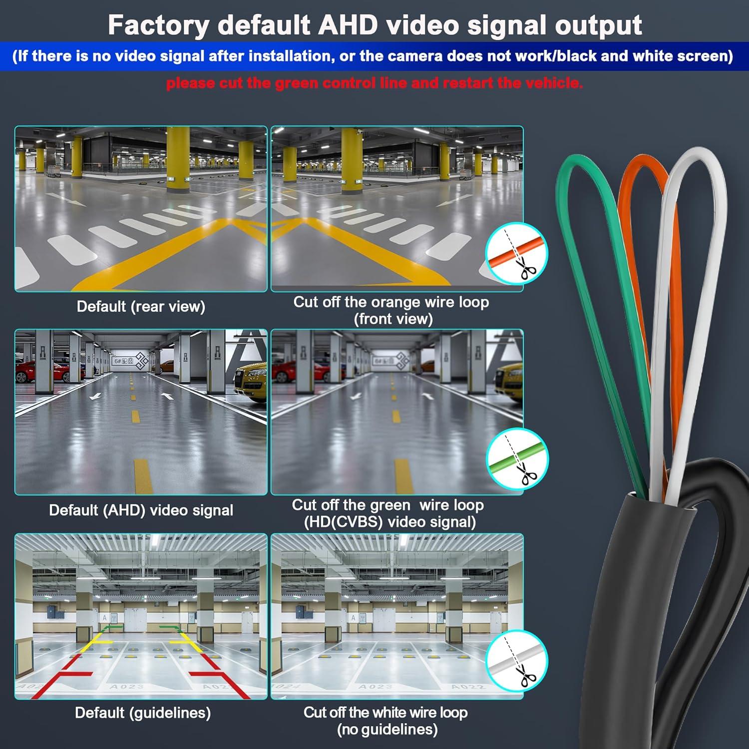 Cámara de Respaldo 1080P HD Loan Chiangmai - 170° Visión