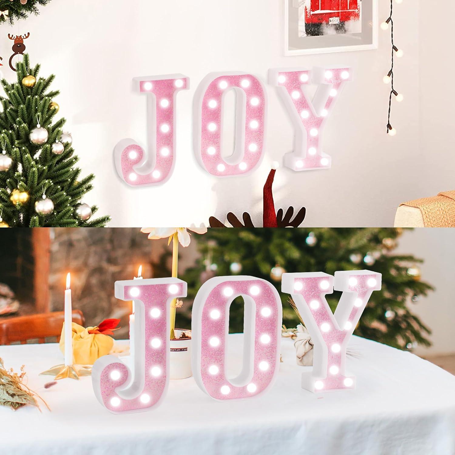 Lámpara de Números LED Rosa 0 - Decoración de Cumpleaños