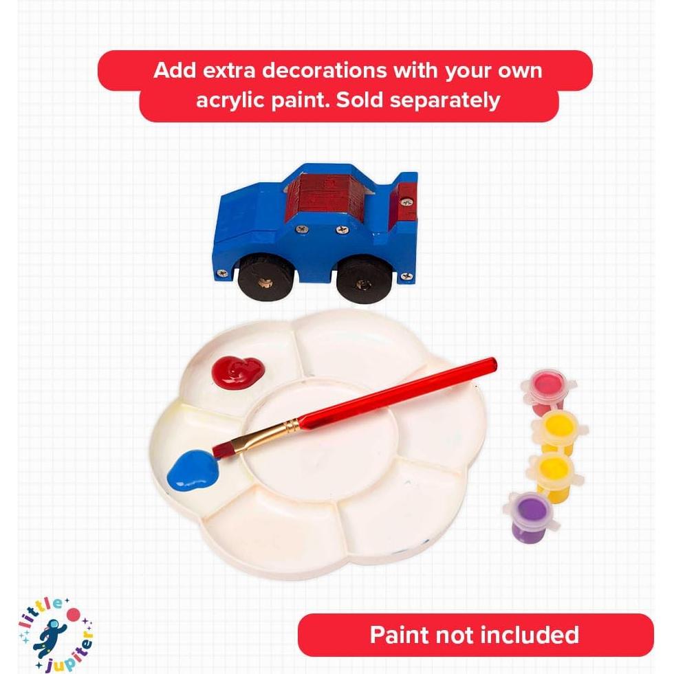 Kit de Construcción de Madera Pequeño Júpiter Camión Monstruo