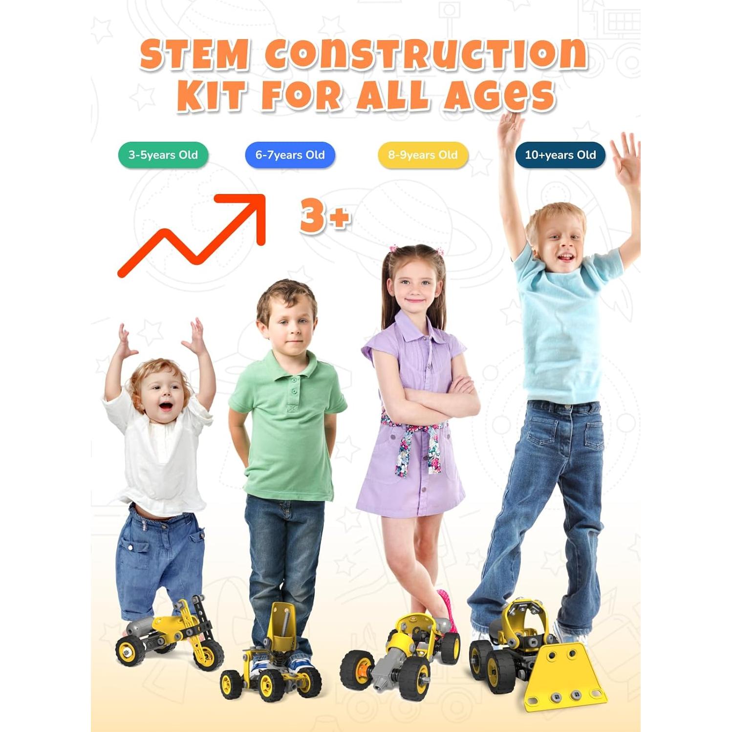 Juguetes STEM 10 en 1 SHANTOU para niños 4 a 8 años