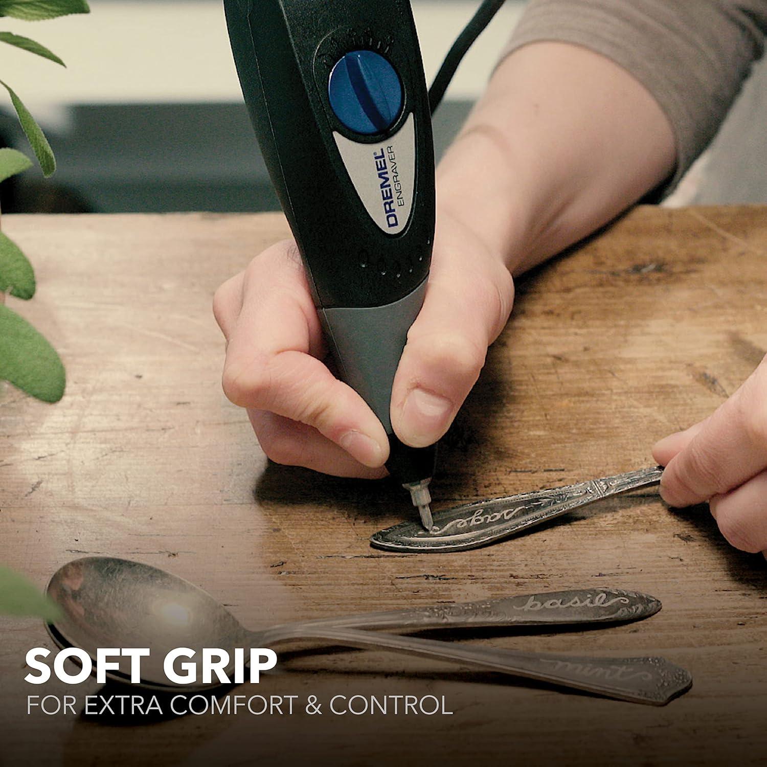 Dremel Grabador Rotativo 127V con Plantilla para Grabado