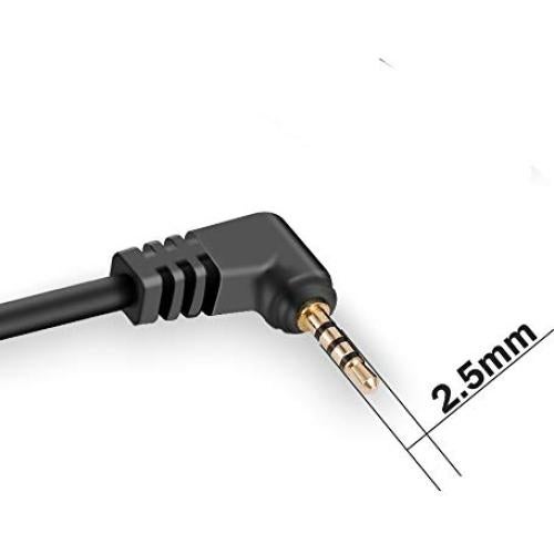 Cable de Extensión para Cámara de Respaldo YQMAJIM 2.99m Macho a Hembra