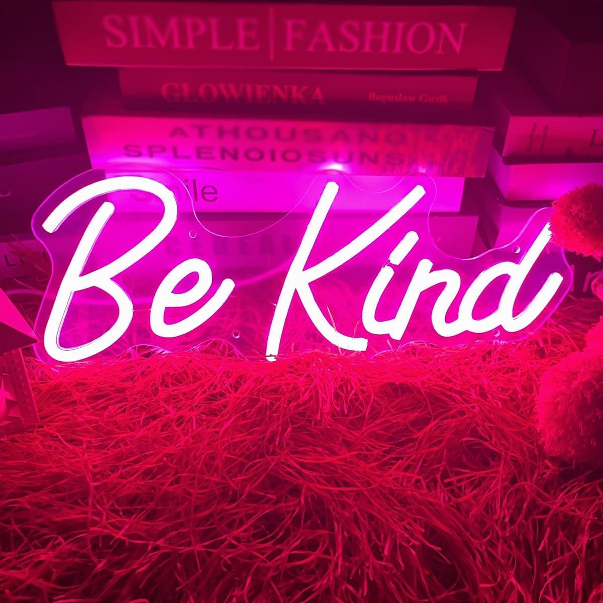 Luz de Neón Be Kind LED Dimmable 37x14.5 cm USB Voncitedn