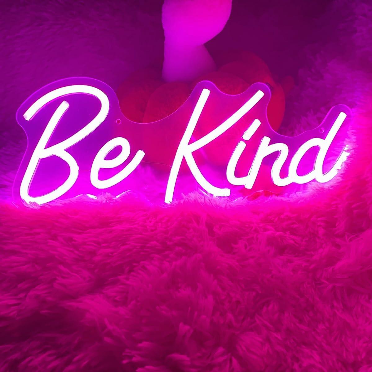 Luz de Neón Be Kind LED Dimmable 37x14.5 cm USB Voncitedn