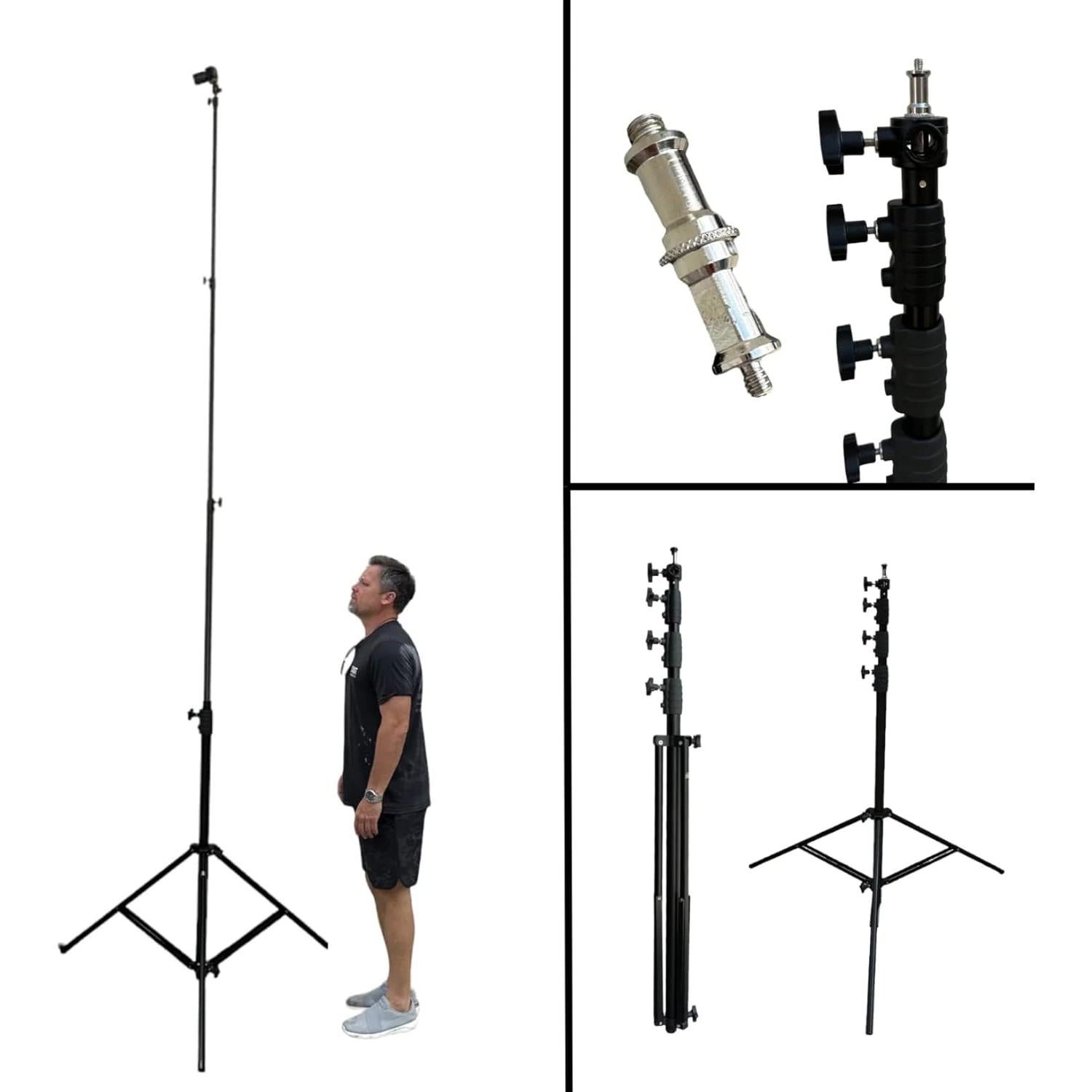 Trípode Glide Gear TST 12 de 3.66 m con amortiguación de aire