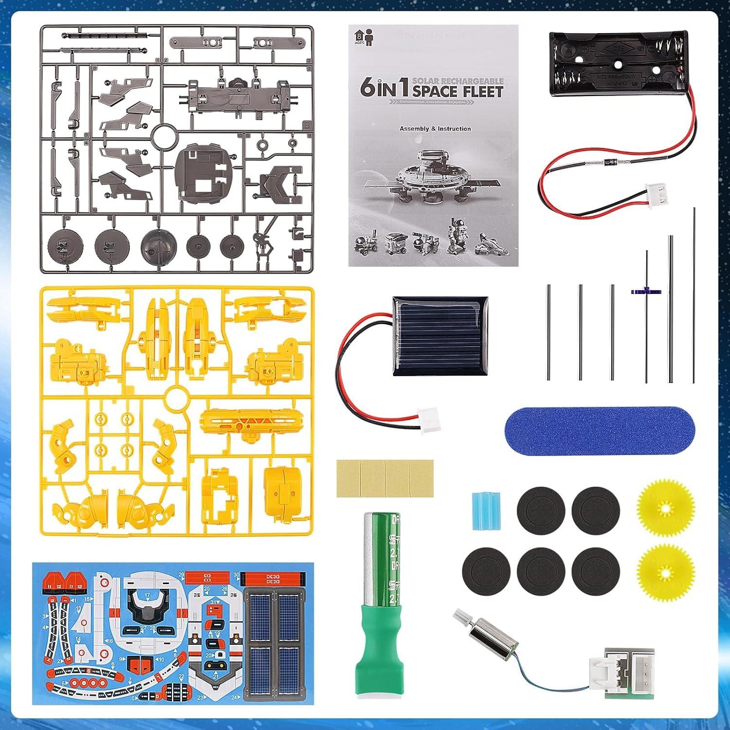 Kit Robot Solar 6 en 1 Playsheek Proyectos STEM Niños 8-12 Años