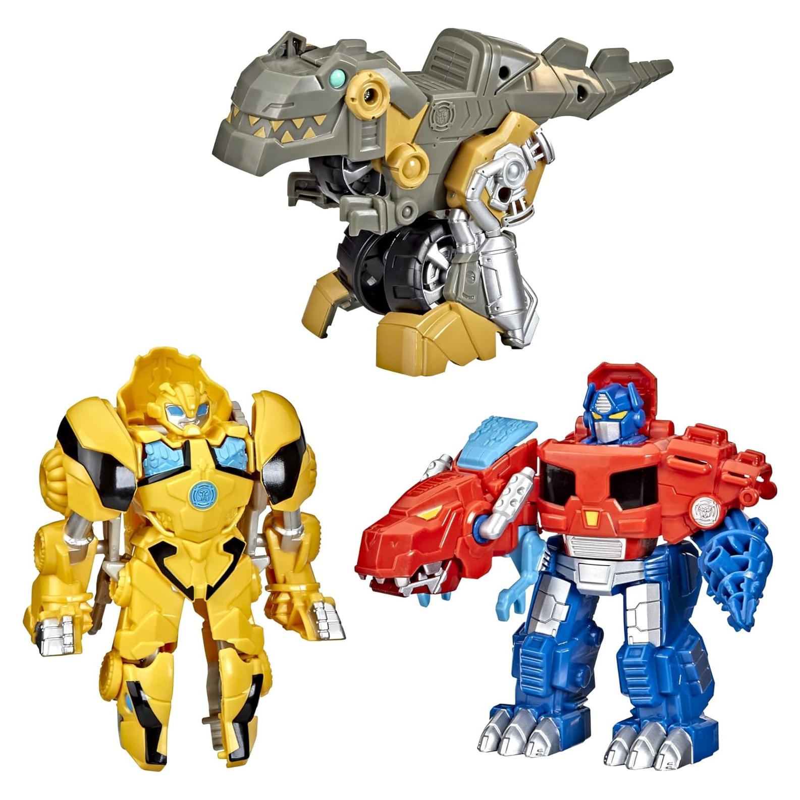 Transformers Primal Team-Up 3-Pack Hasbro - Optimus, Bumblebee, Grimlock