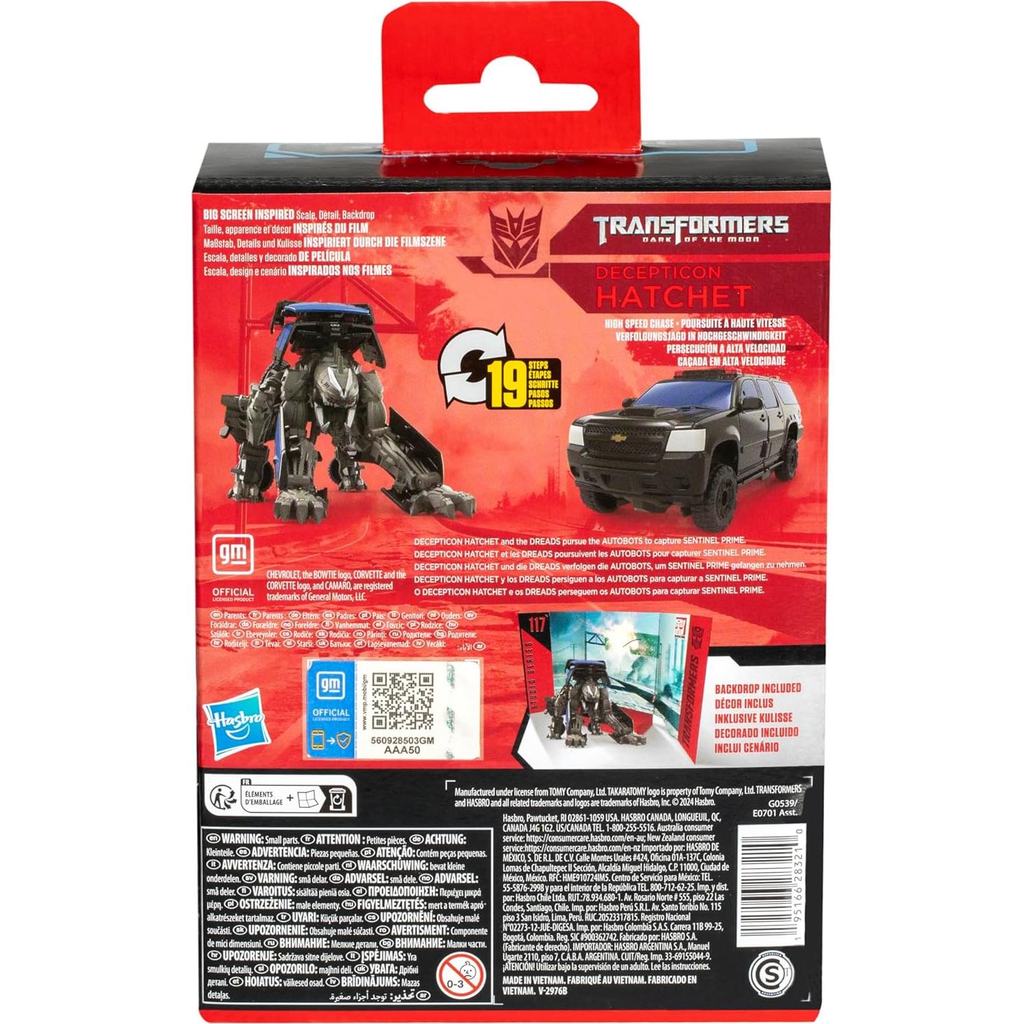 Transformers Figura Decepticon Hatchet 11.5 cm Hasbro