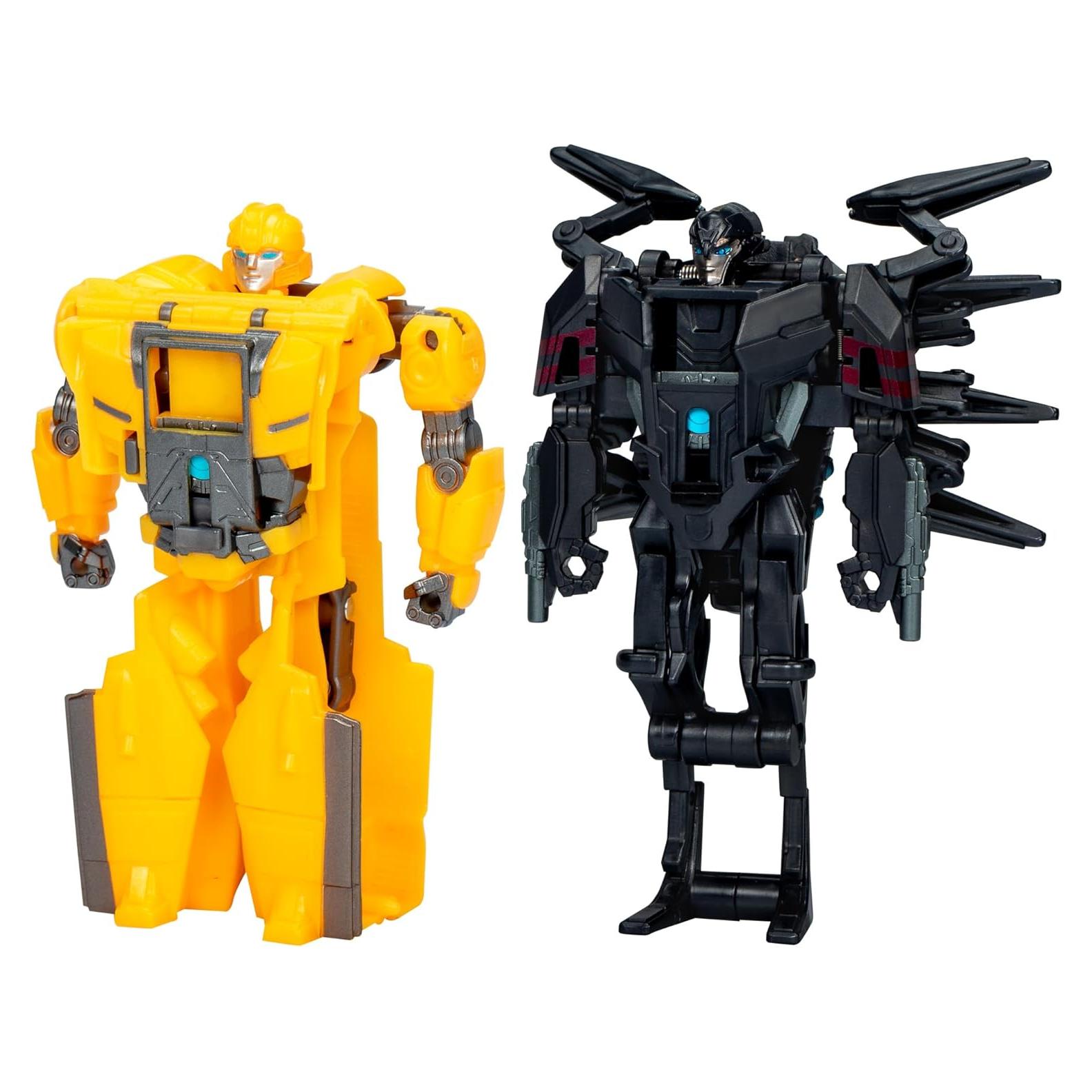 Figuras de Acción Transformers Bumblebee y Airachnid 10 cm