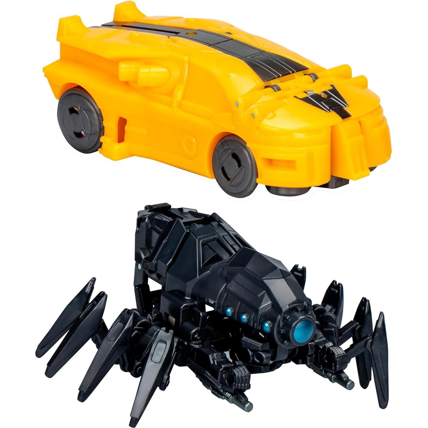 Figuras de Acción Transformers Bumblebee y Airachnid 10 cm