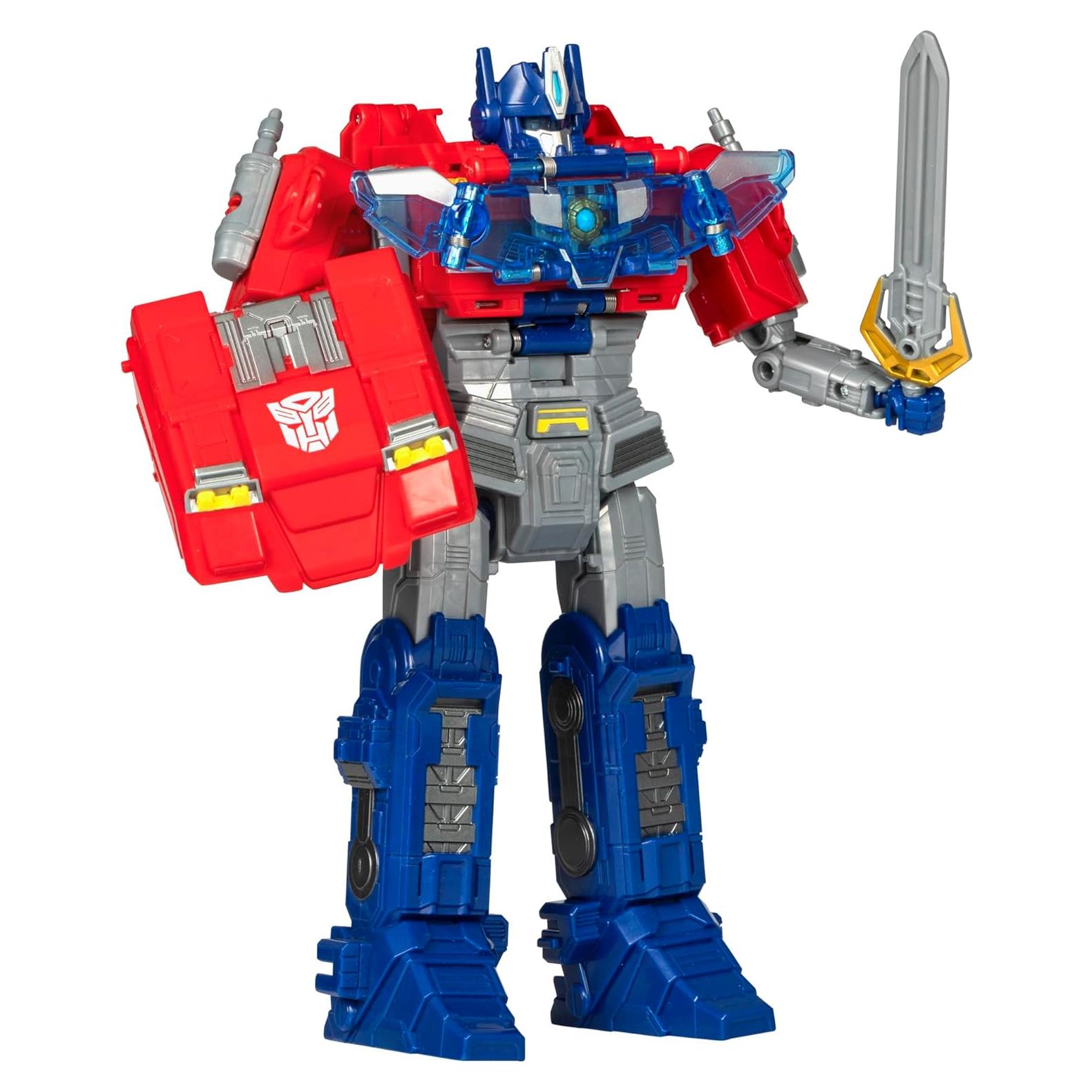 Figura de Acción Transformers One Power Flip Optimus Prime 25,4 cm
