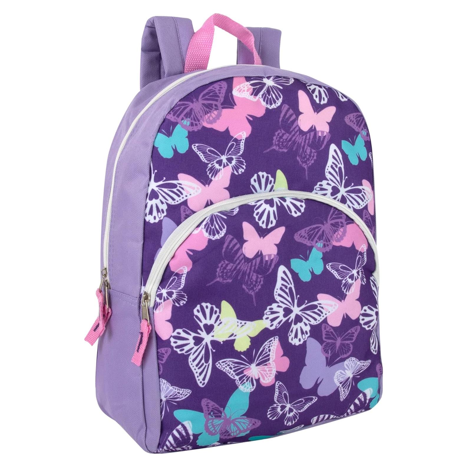 Mochila Escolar Infantil Trail Maker 38x28x13 cm Mariposas