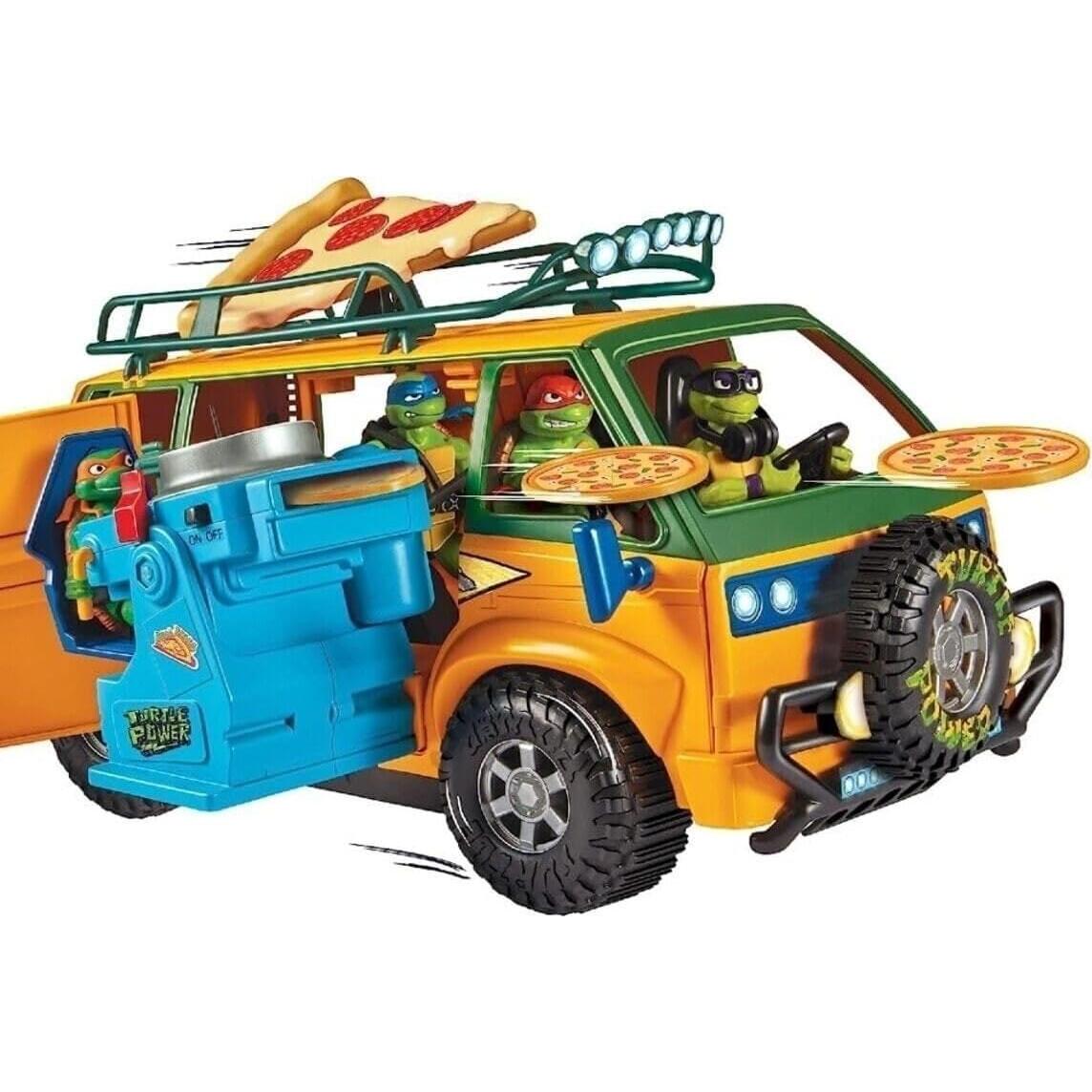 Teenage Mutant Ninja Turtles: Mutant Mayhem Pizza Fire Delivery Van by Playmates Toys