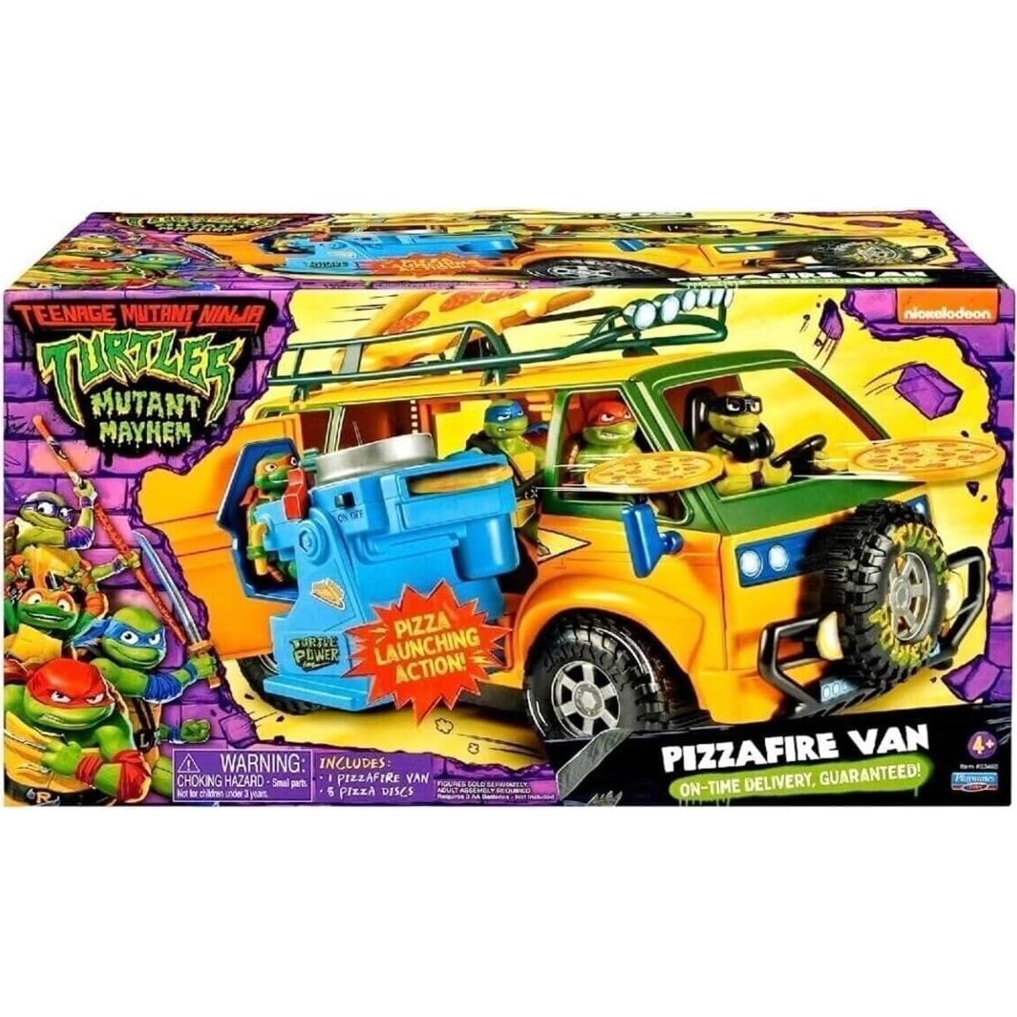 Teenage Mutant Ninja Turtles: Mutant Mayhem Pizza Fire Delivery Van by Playmates Toys