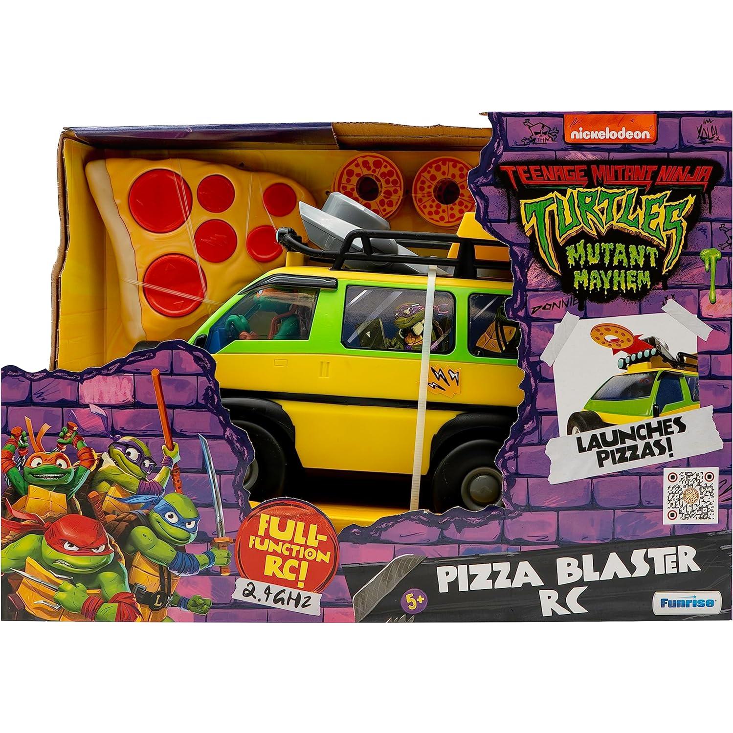 Vehículo RC Pizza Blaster Tortugas Ninja Funrise 22x12cm