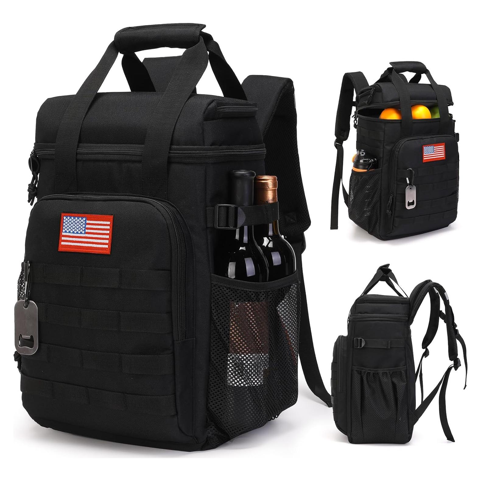 Mochila Enfriadora Táctica ATRIPACK 35L Impermeable Negra