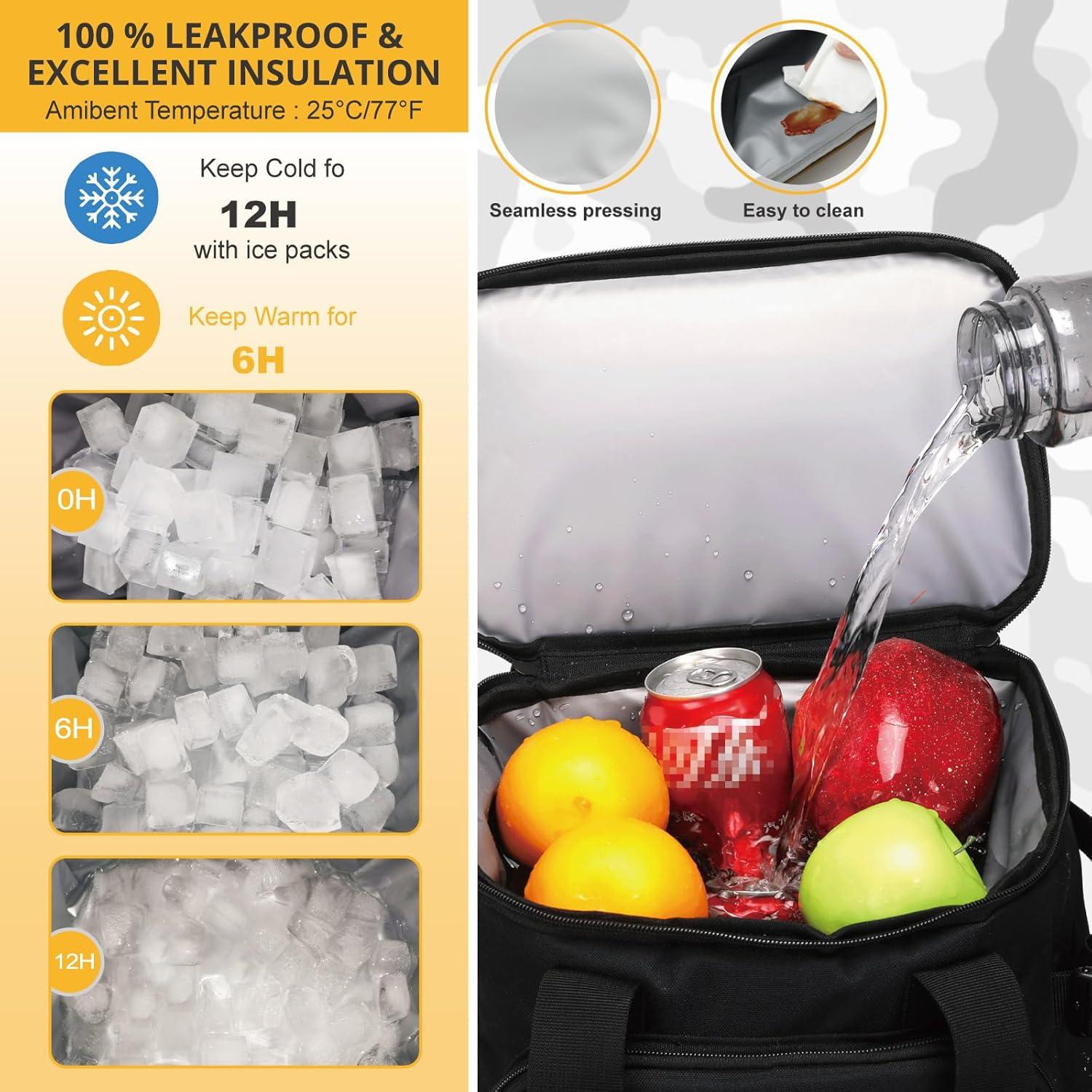 Mochila Enfriadora Táctica ATRIPACK 35L Impermeable Negra