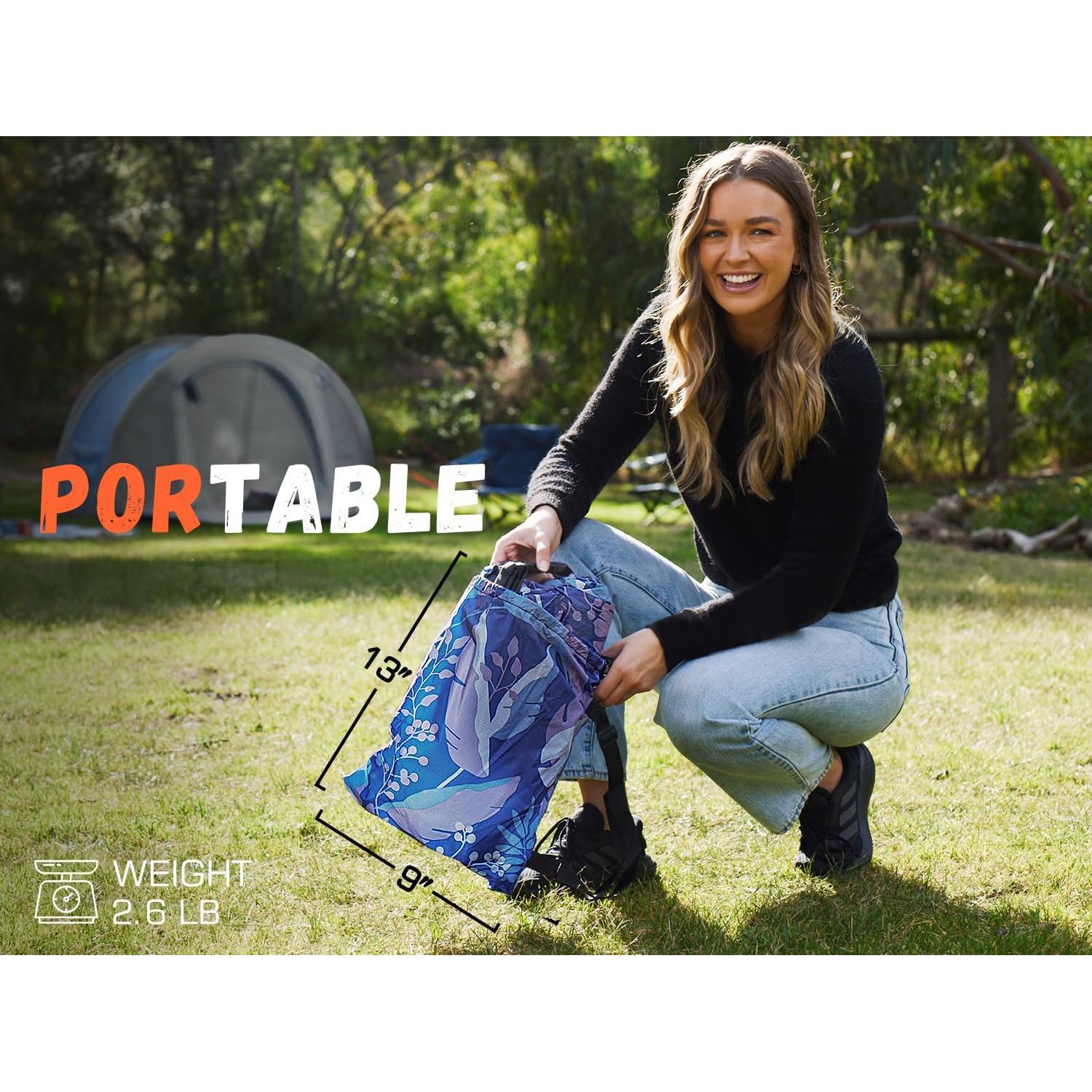 Sofá Hamaca Inflable WEKAPO Portátil 208cm Impermeable