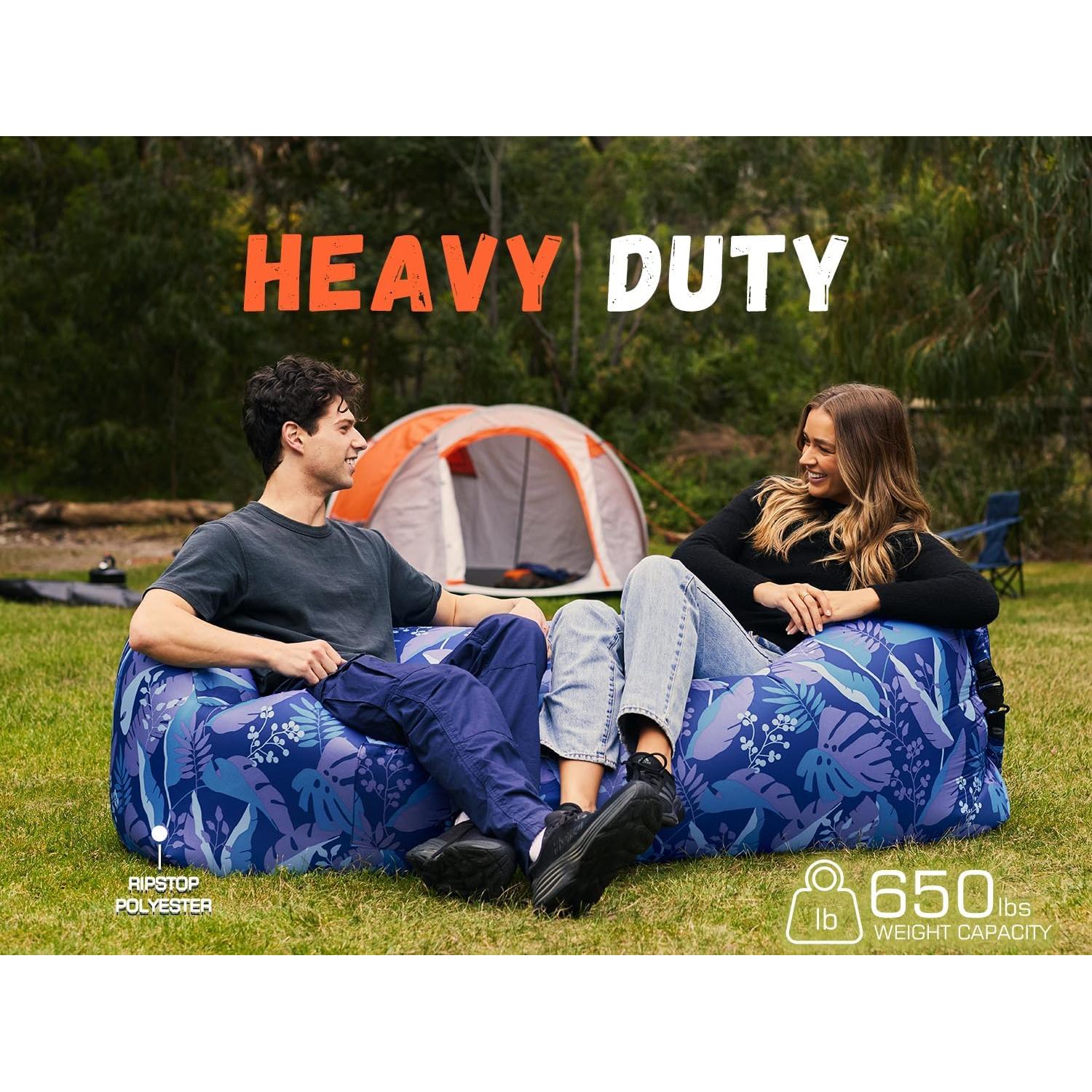 Sofá Hamaca Inflable WEKAPO Portátil 208cm Impermeable