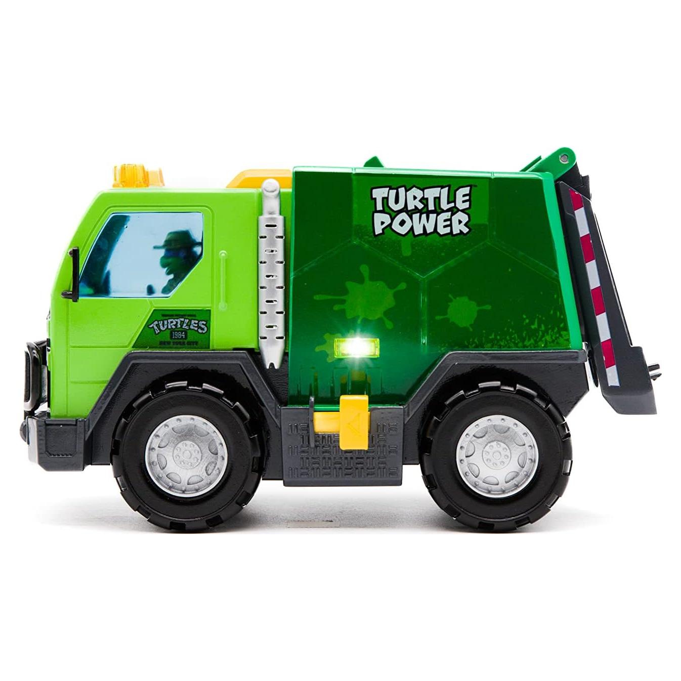 Camión de Basura TMNT Thrash N' Battle con Luces y Sonidos