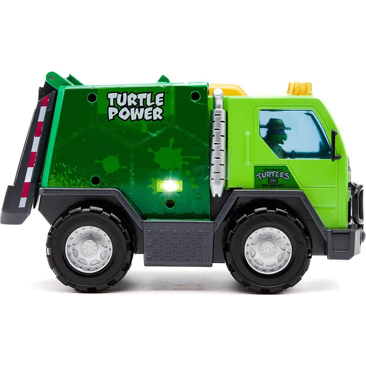 Camión de Basura TMNT Thrash N' Battle con Luces y Sonidos