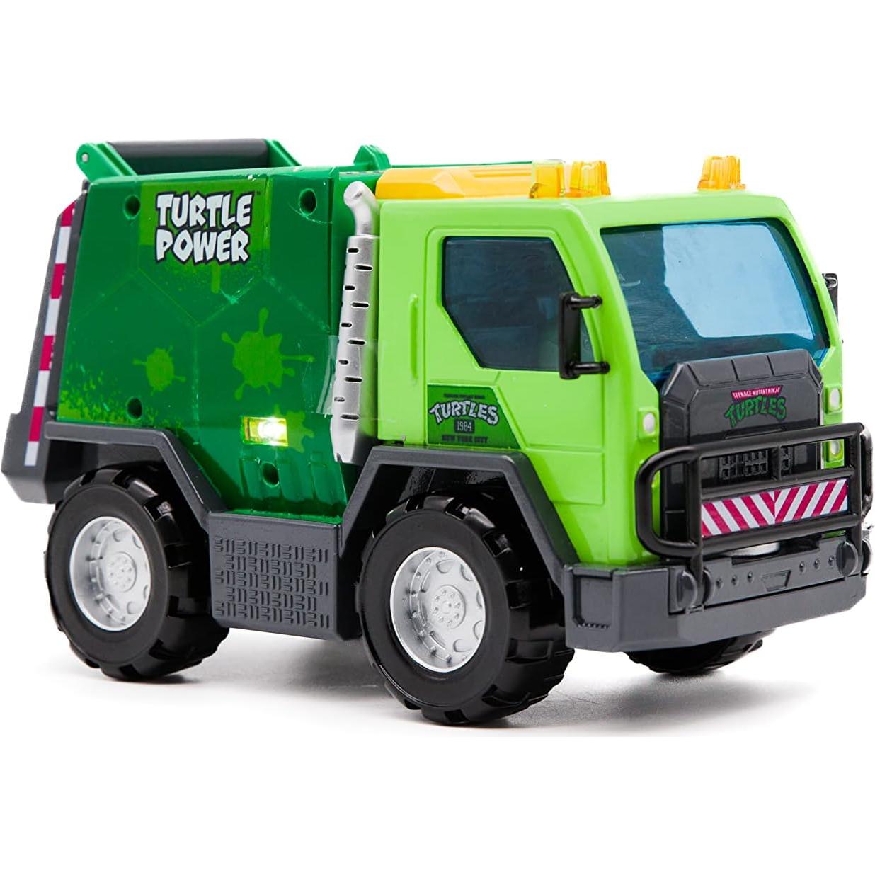 Camión de Basura TMNT Thrash N' Battle con Luces y Sonidos