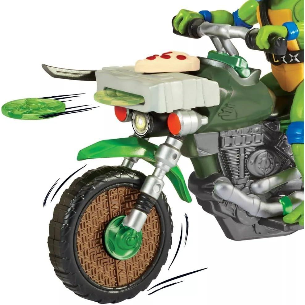 Ciclo de Patada Ninja Leonardo Playmates Toys 30cm