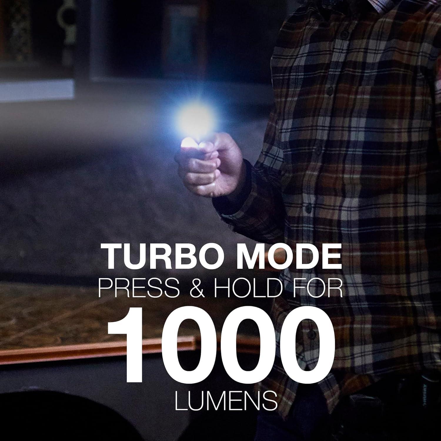 Linterna Frontal Recargable Energizer Híbrida 1000 Lúmenes IPX4