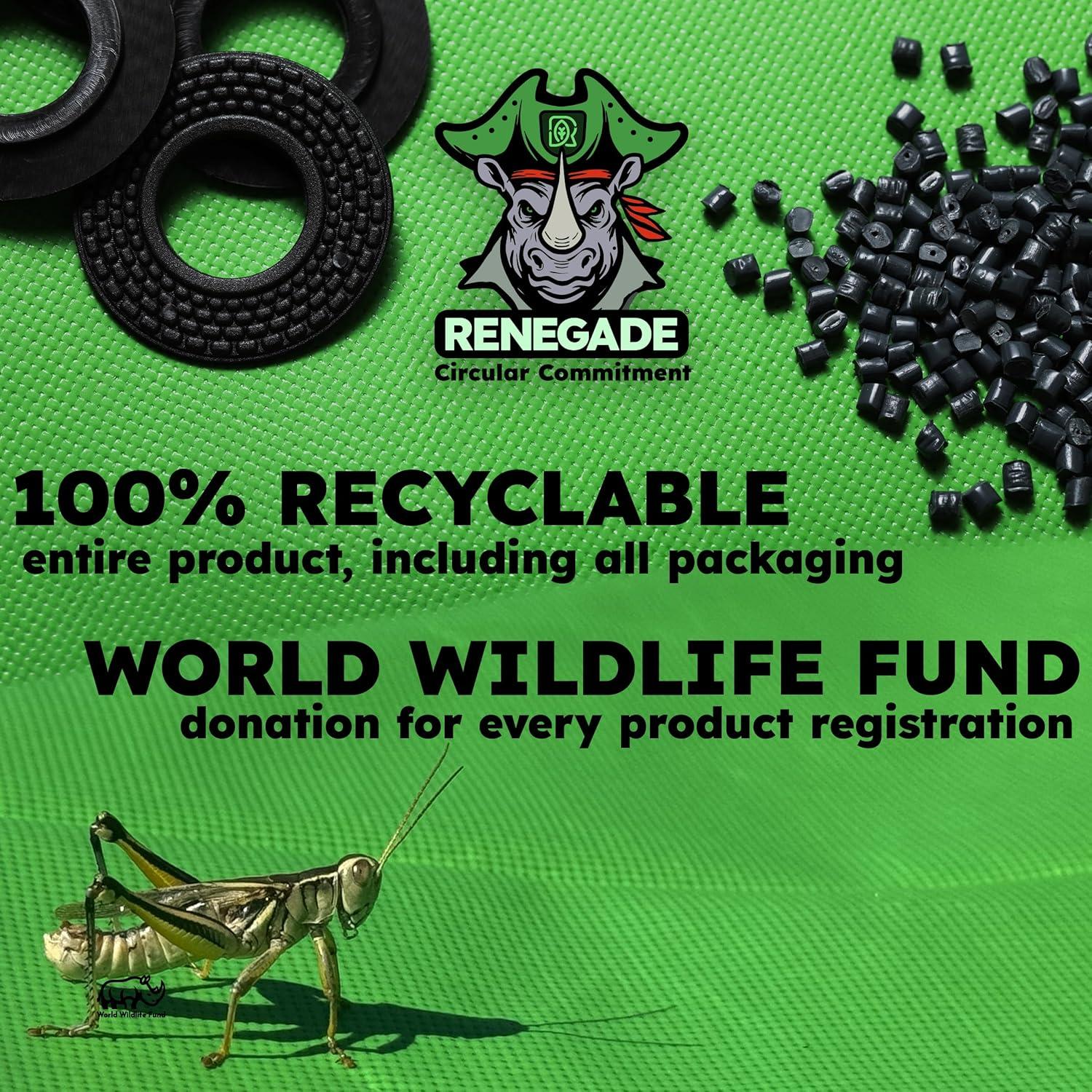 Lona Mini Renegade 3x3m Verde Alta Resistencia Impermeable