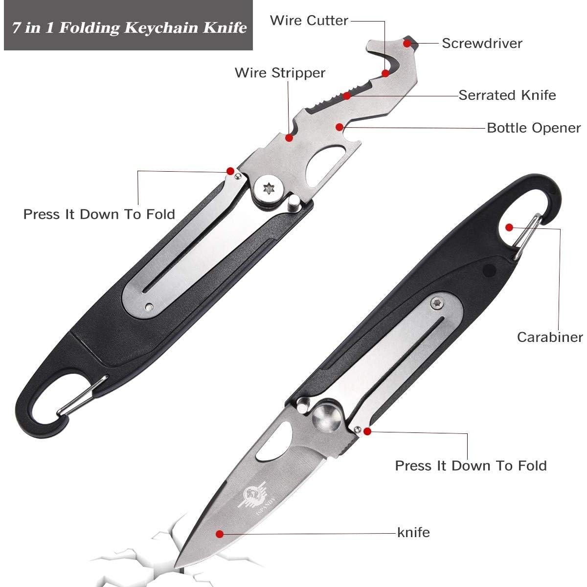 Herramienta Multitool ISPANDY 46 en 1 Plegable de Bolsillo