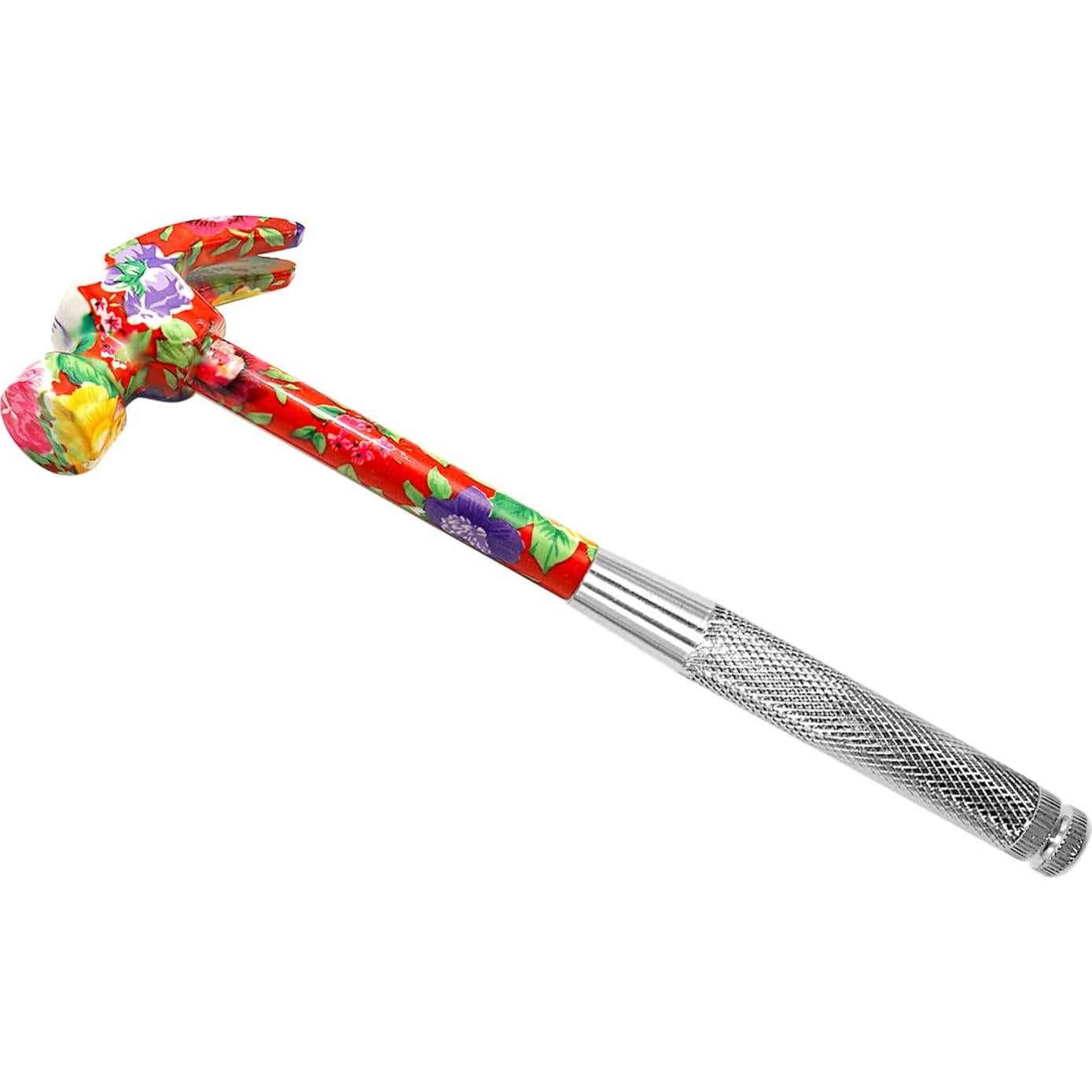 Martillo Floral Multifuncional YOUMI 6 en 1 Rojo Antideslizante