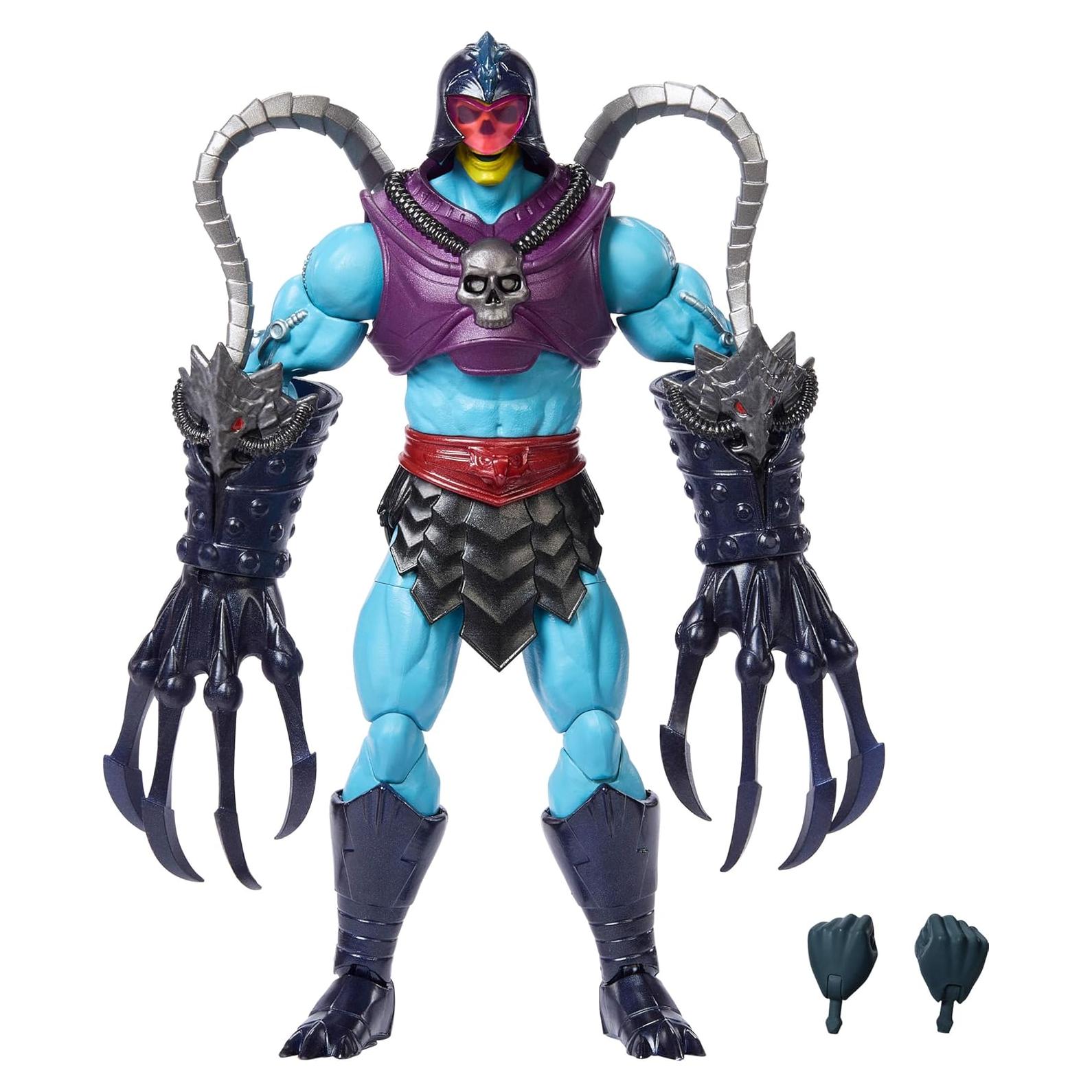 Figura de Acción Garras de Terror Skeletor Masterverse 30 Articulaciones 17.78 cm