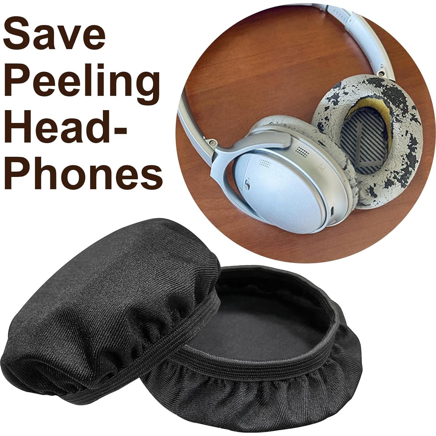 Cubiertas de Almohadillas PChero para Auriculares Diadema 9-11 cm