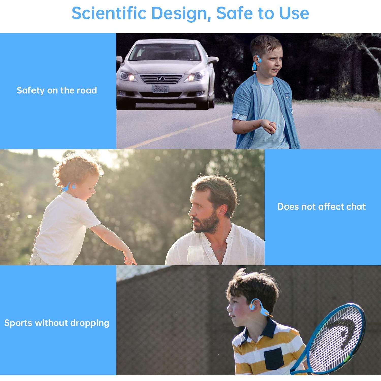 Auriculares Inalámbricos IFECCO X11 para Niños Rosa - Bluetooth 5.3