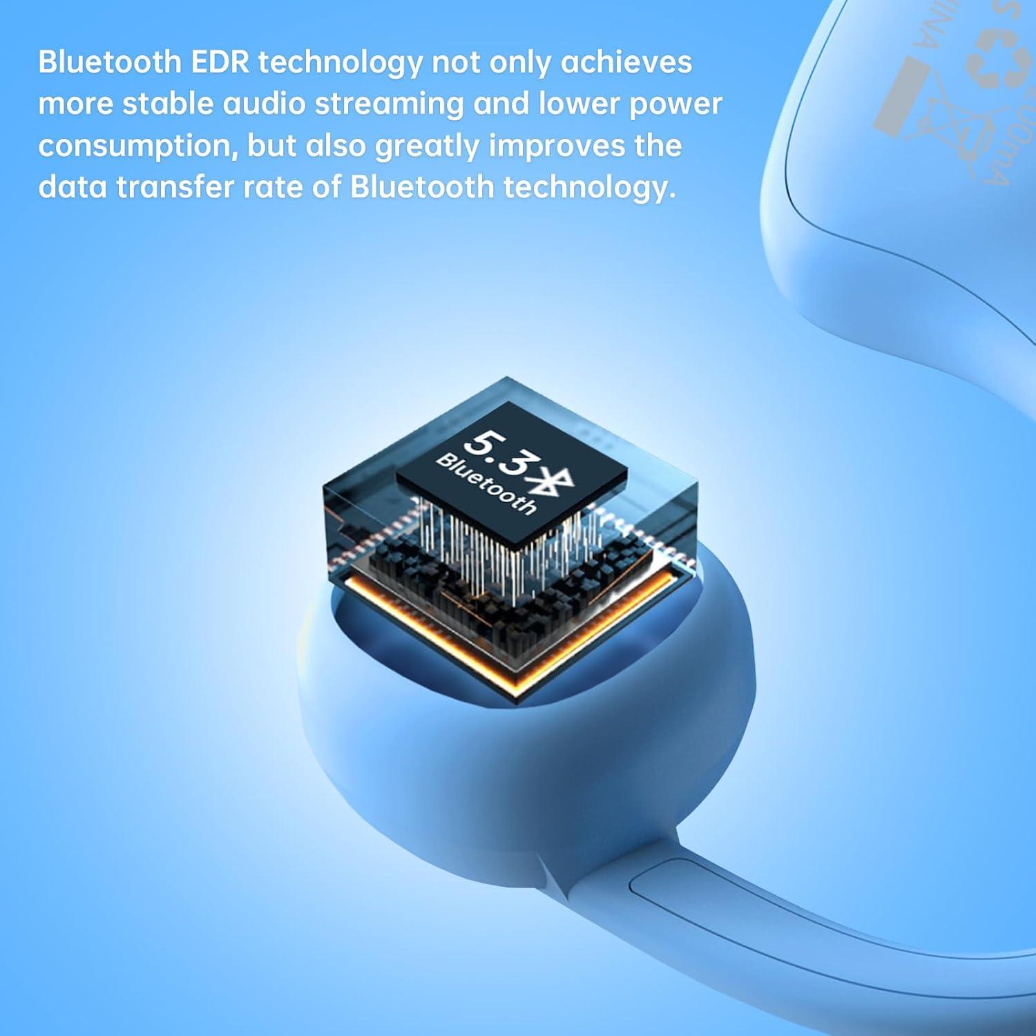 Auriculares Inalámbricos IFECCO X11 para Niños Rosa - Bluetooth 5.3