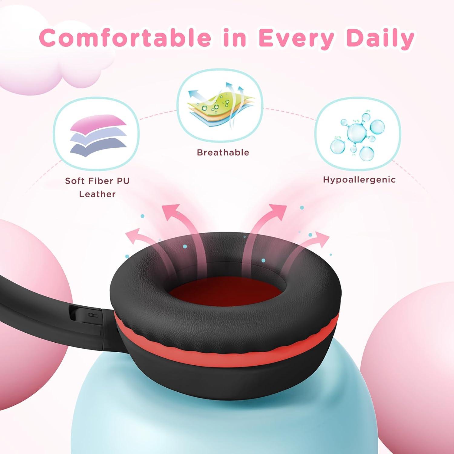 Auriculares Weneed para Niños con Micrófono 85/94dB Plegables