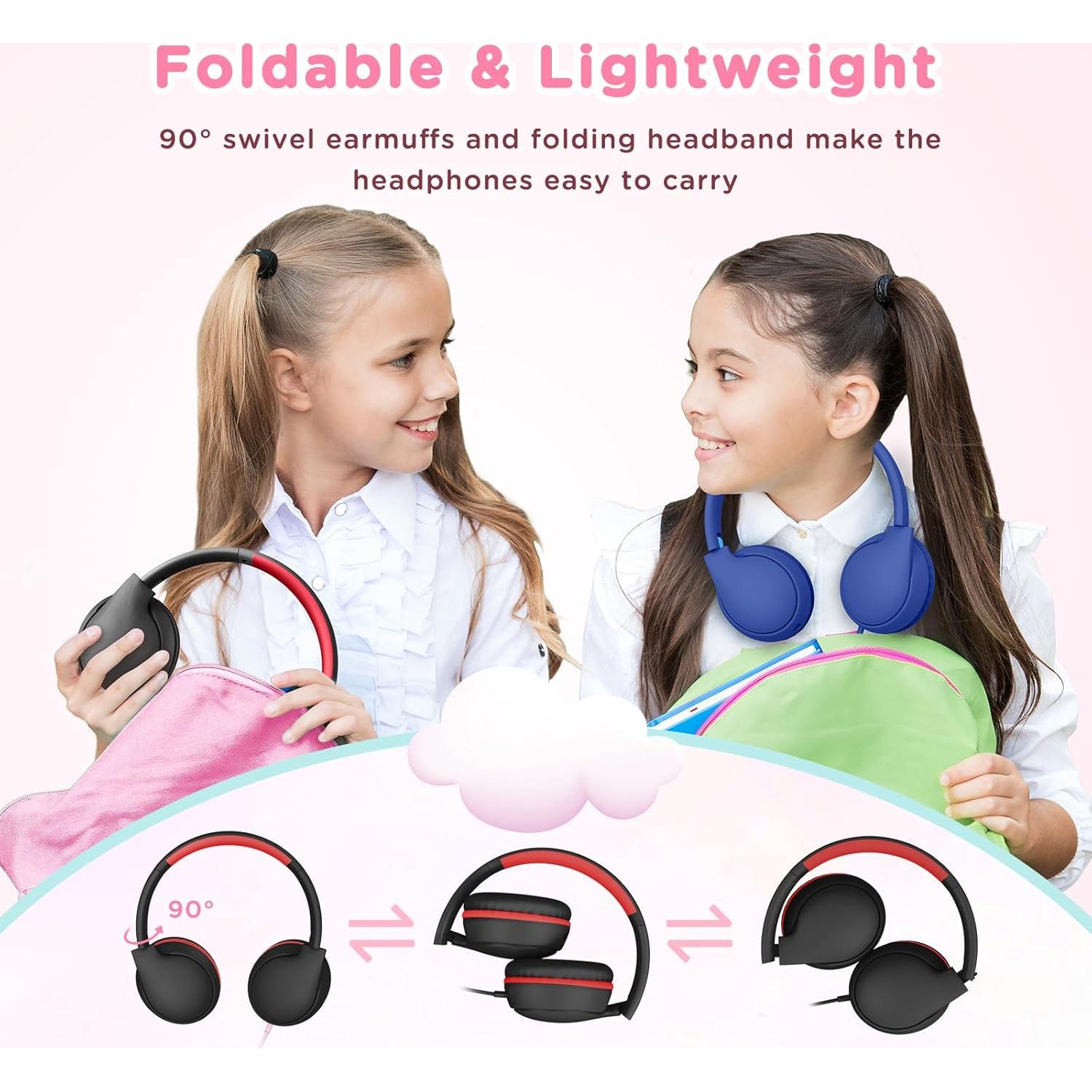 Auriculares Weneed para Niños con Micrófono 85/94dB Plegables