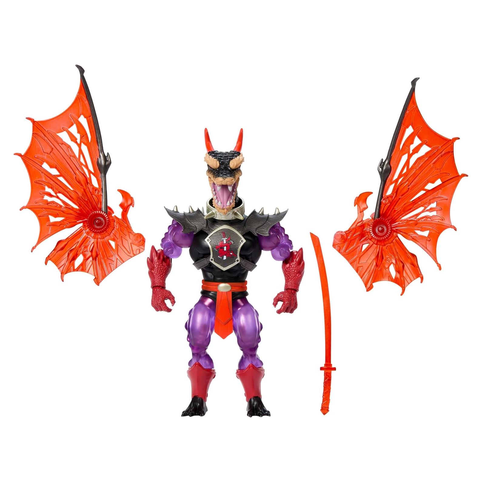 Figura de Acción Ninjor MOTU Orígenes 13.97 cm Mattel