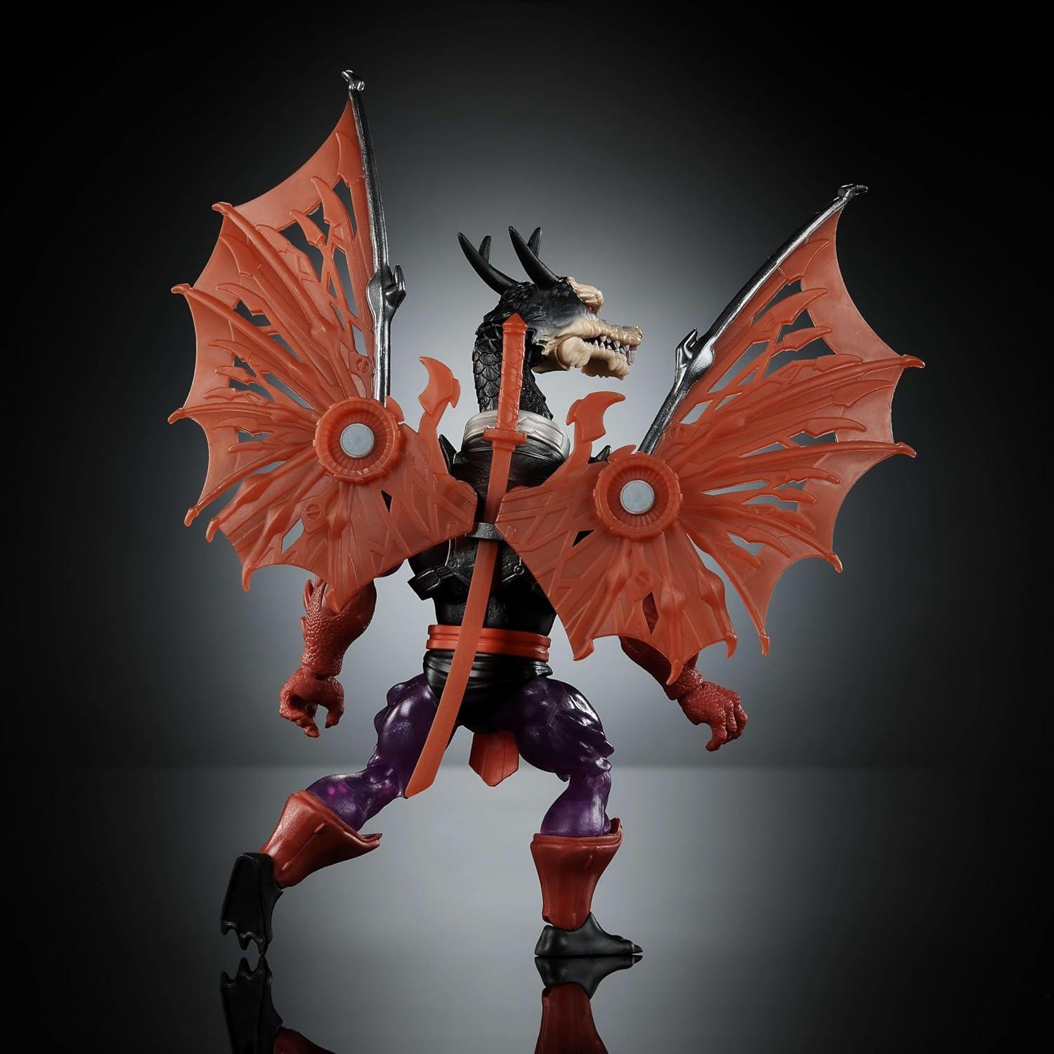 Figura de Acción Ninjor MOTU Orígenes 13.97 cm Mattel