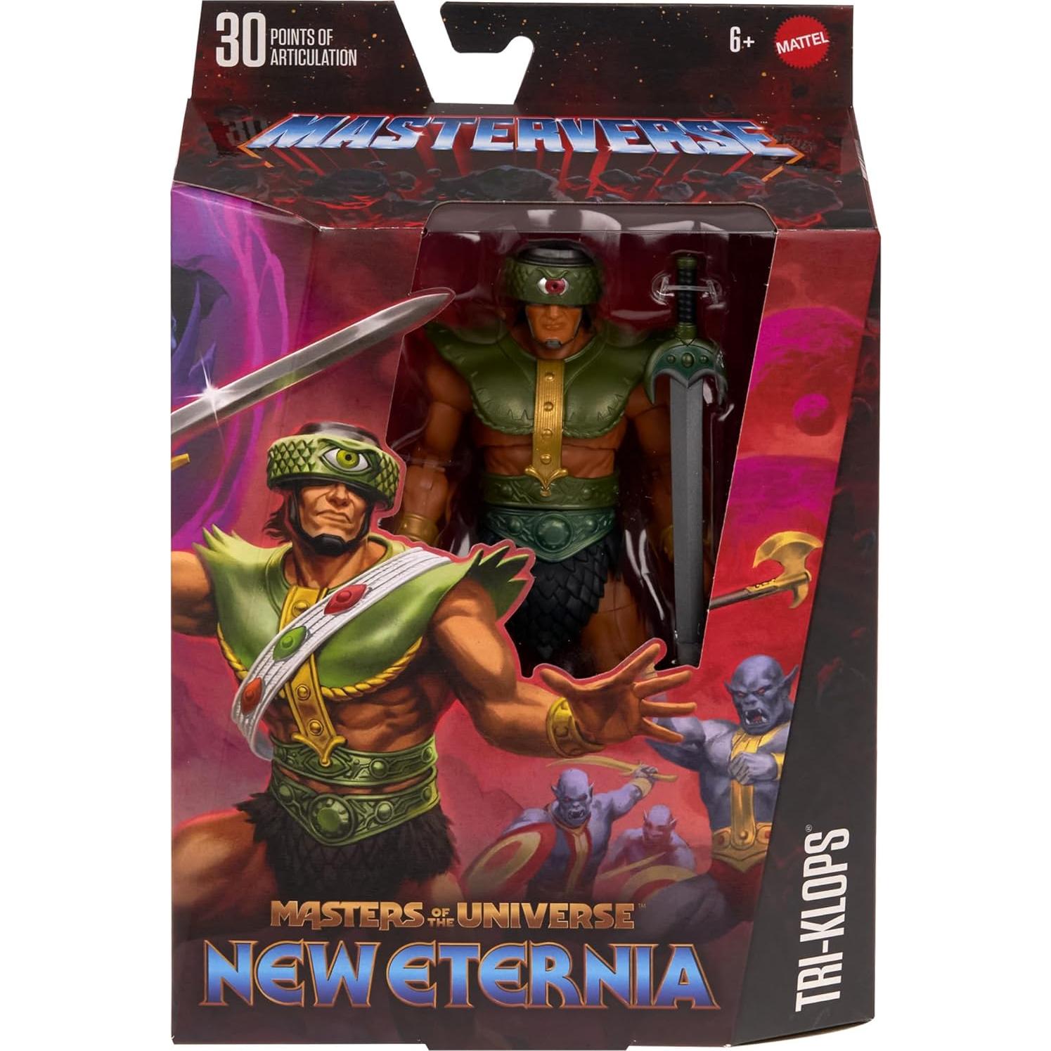 Figura de Acción Masterverse Tri-Klops 17,78 cm Mattel